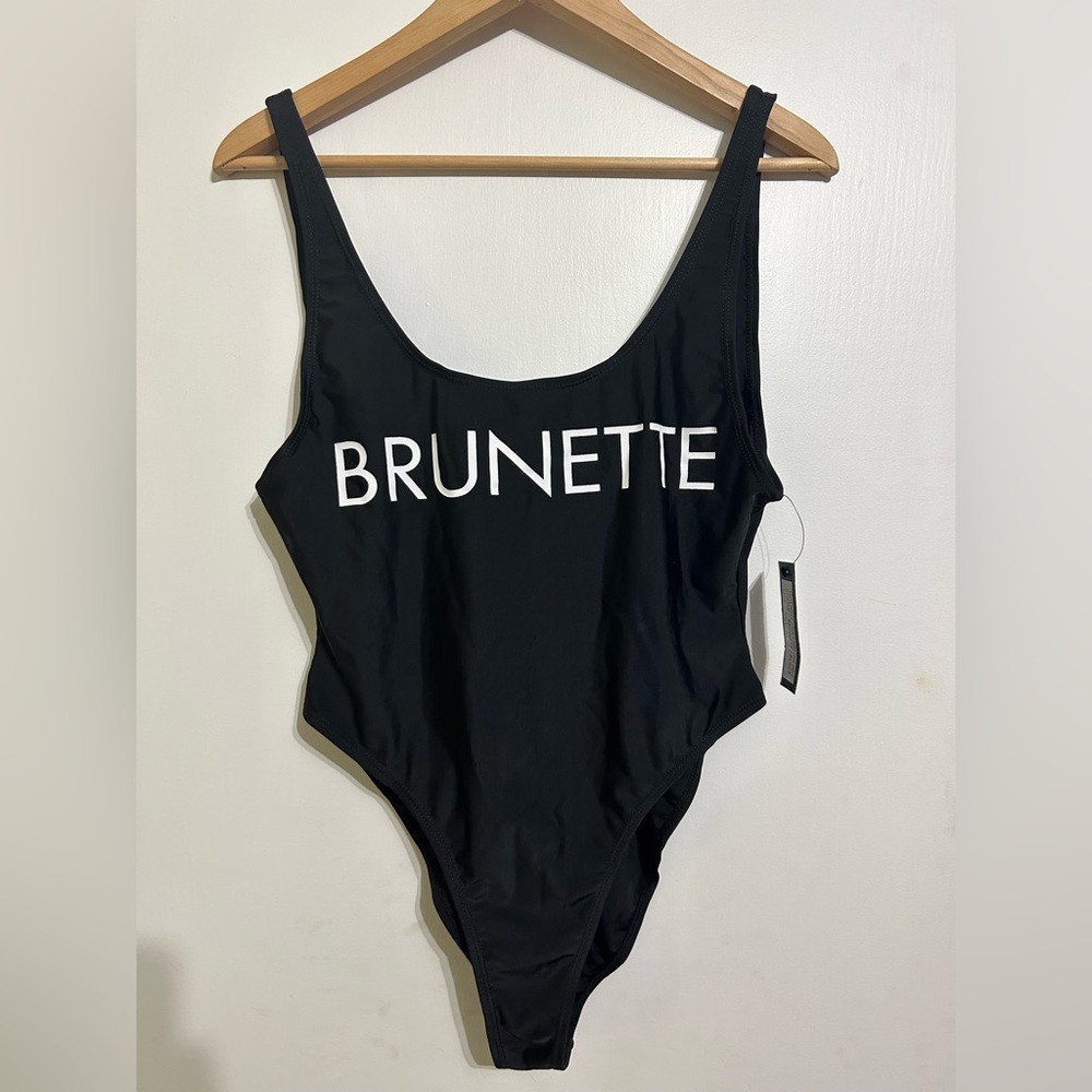 Brunette the Label one piece swimsuit